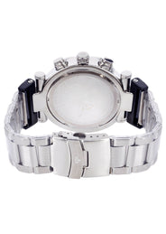 Mens White Gold Tone Diamond Watch | Appx. 0.26 Carats