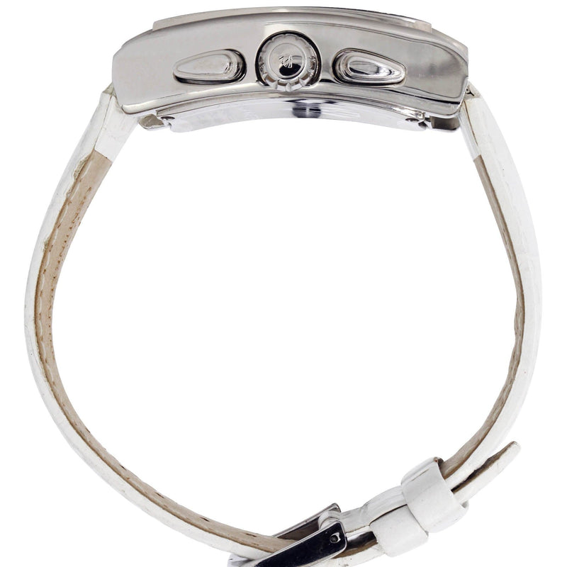 Mens White Gold Tone Diamond Watch | Appx. 2 Carats