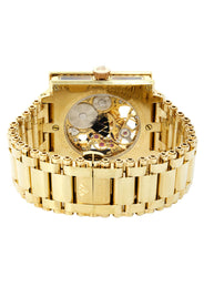 Mens Yellow Gold Tone Diamond Watch | Appx. 2.5 Carats