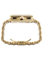 Mens Yellow Gold Tone Diamond Watch | Appx. 2.5 Carats