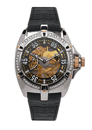 Mens White Gold Tone Diamond Watch | Appx. 1.5 Carats