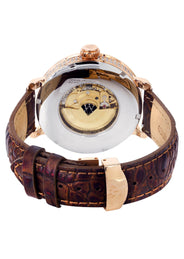 Mens Rose Gold Tone Diamond Watch | Appx. 5.64 Carats