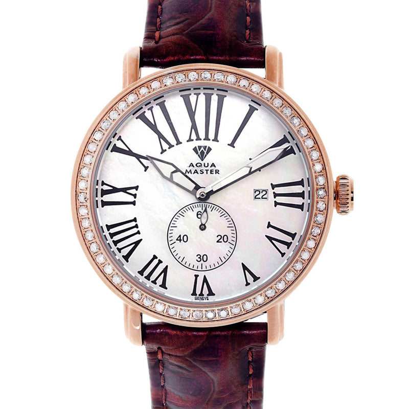 Mens Rose Gold Tone Diamond Watch | Appx. 5.64 Carats