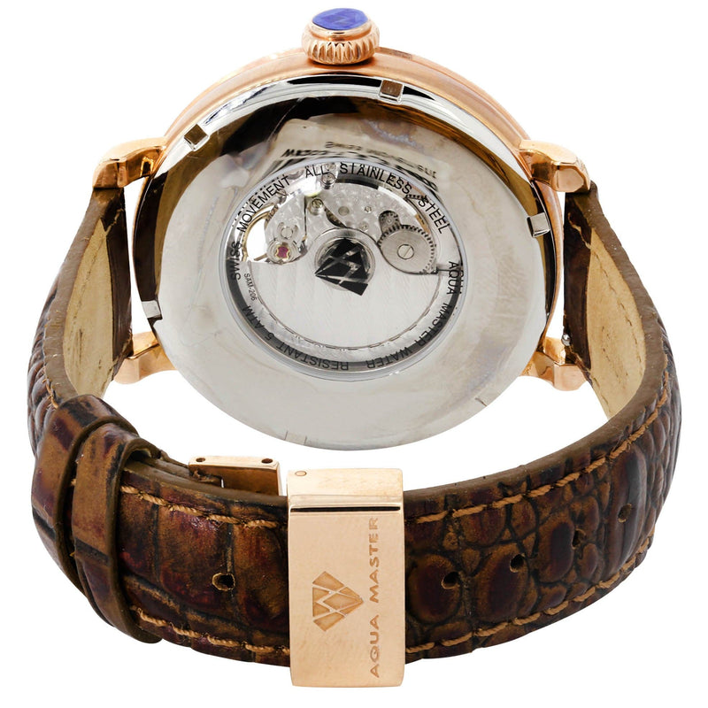 Mens Rose Gold Tone Diamond Watch | Appx. 2.25 Carats