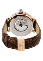 Mens Rose Gold Tone Diamond Watch | Appx. 2.25 Carats