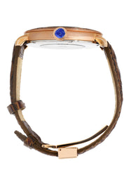 Mens Rose Gold Tone Diamond Watch | Appx. 2.25 Carats