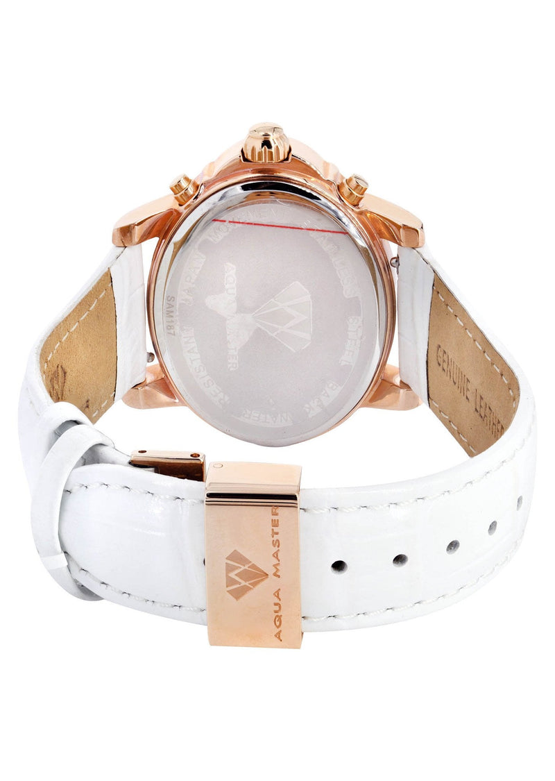 Womens Rose Gold Tone Diamond Watch | Appx 0.59 Carats
