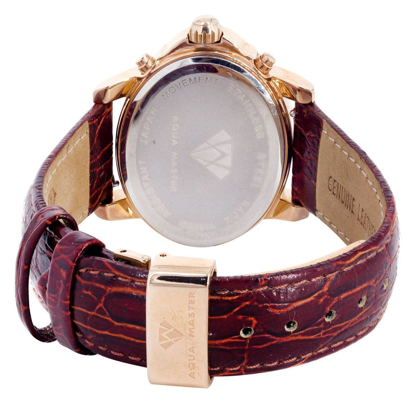 Womens Rose Gold Tone Diamond Watch | Appx 0.61 Carats