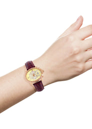 Womens Rose Gold Tone Diamond Watch | Appx 0.61 Carats