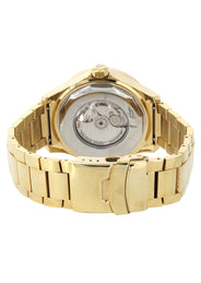 Mens Yellow Gold Tone Diamond Watch | Appx. 7 Carats