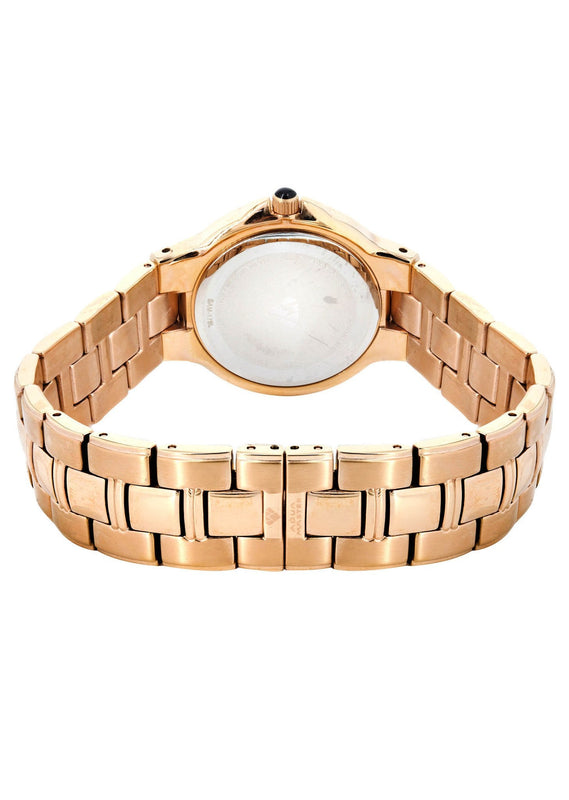 Womens Rose Gold Tone Diamond Watch | Appx 0.62 Carats