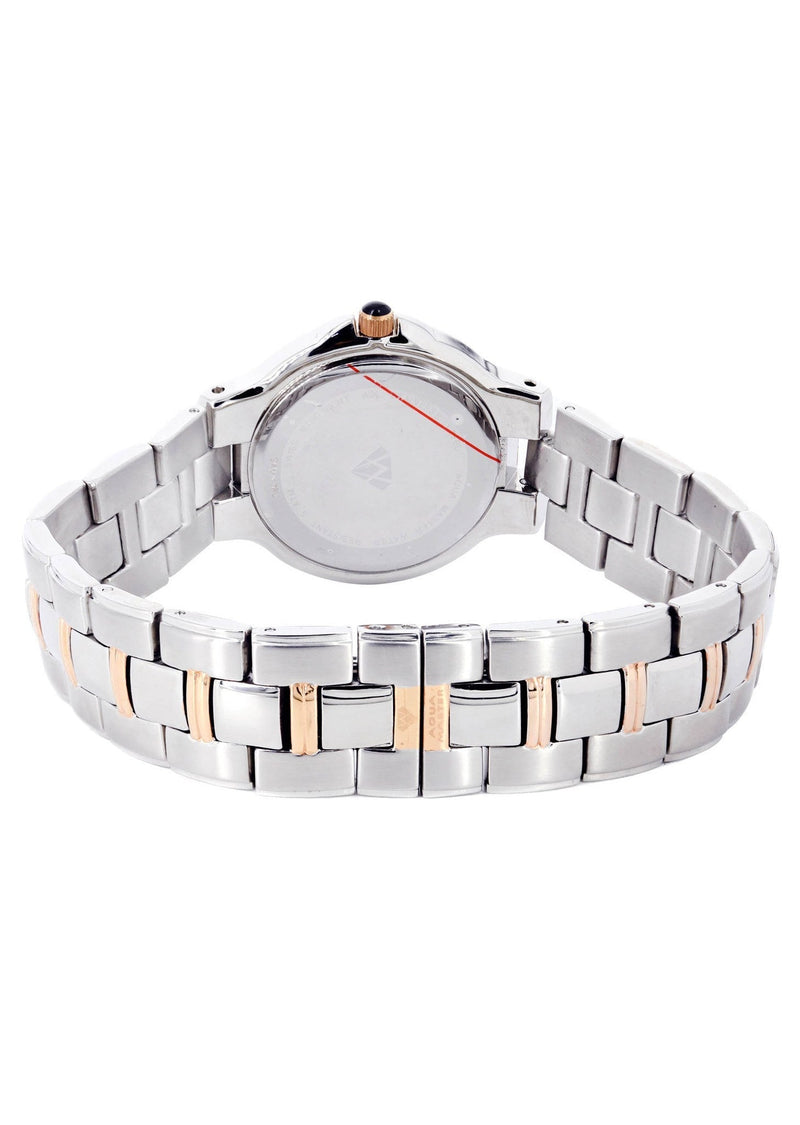 Womens Rose Gold Tone Diamond Watch | Appx 0.63 Carats