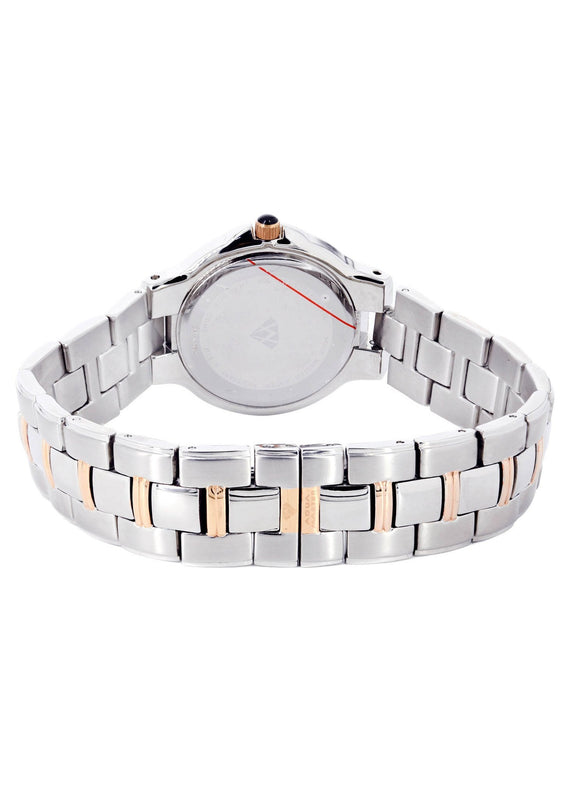Womens Rose Gold Tone Diamond Watch | Appx 0.63 Carats