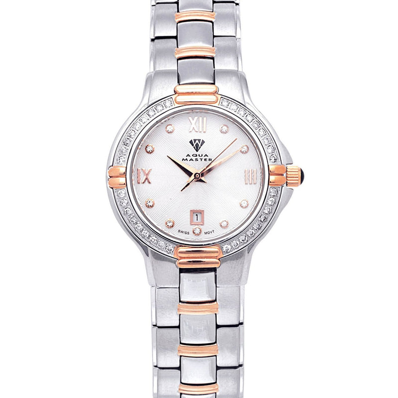 Womens Rose Gold Tone Diamond Watch | Appx 0.63 Carats