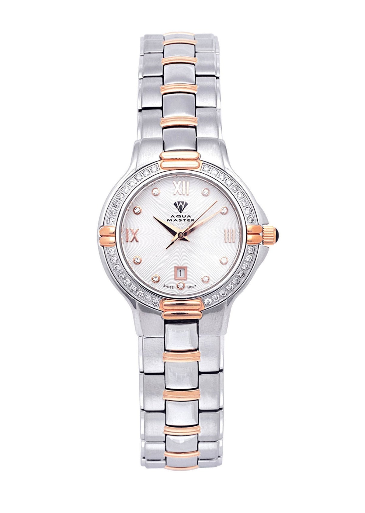 Womens Rose Gold Tone Diamond Watch | Appx 0.63 Carats