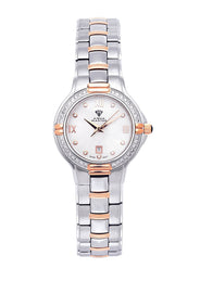 Womens Rose Gold Tone Diamond Watch | Appx 0.63 Carats