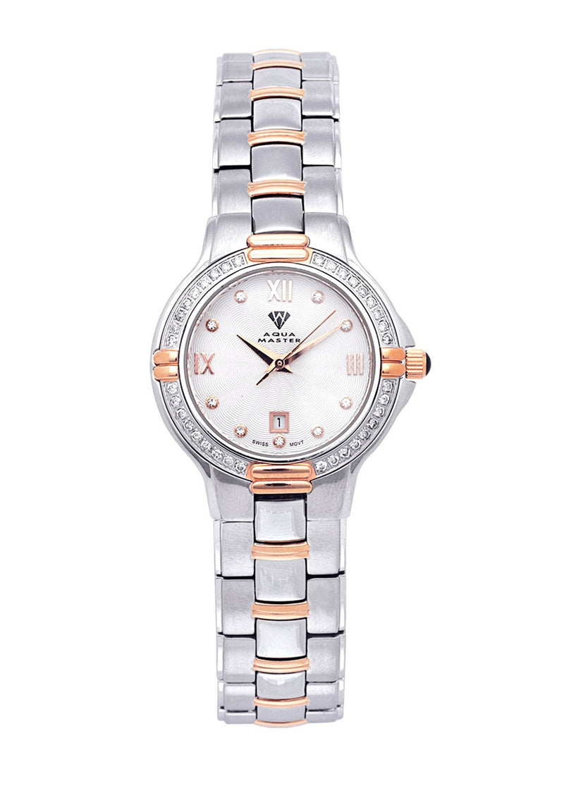 Womens Rose Gold Tone Diamond Watch | Appx 0.63 Carats