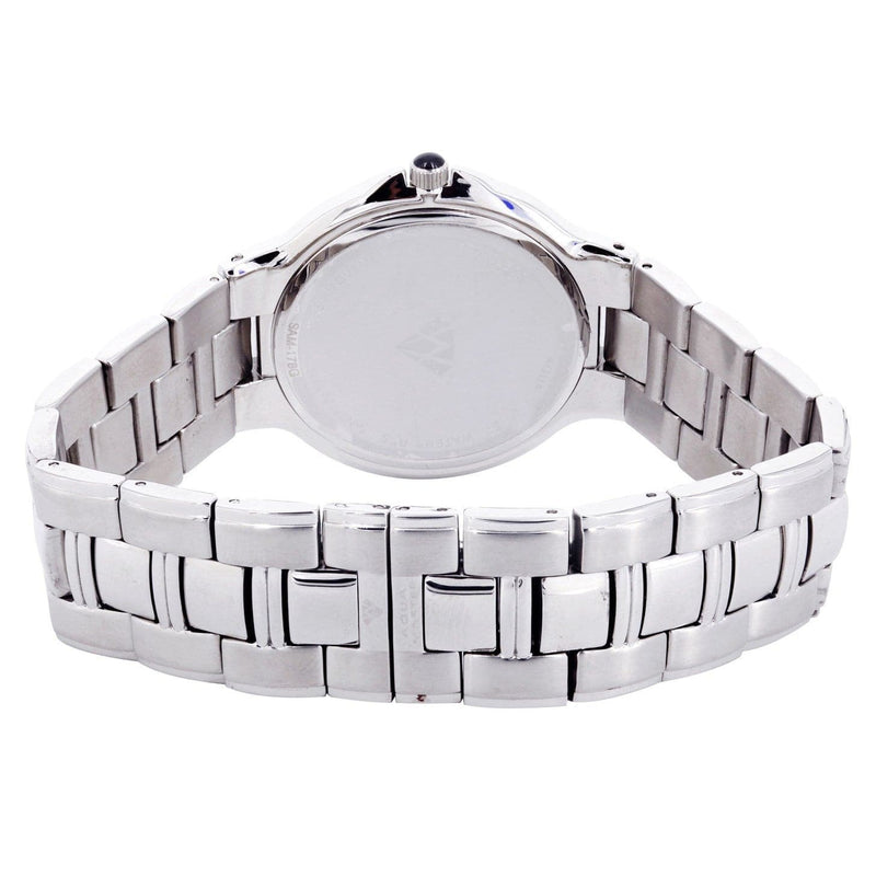 Mens White Gold Tone Diamond Watch | Appx. 1.03 Carat