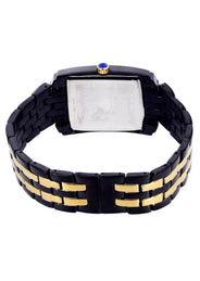 Mens Black Steel Tone Diamond Watch | Appx. 1.52 Carats
