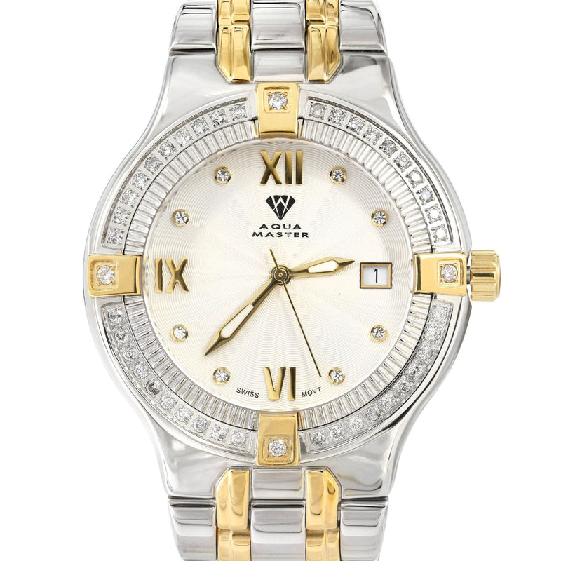 Mens Two Tone Diamond Watch | Appx. 1.04 Carats