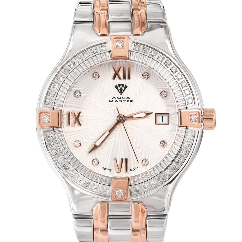 Mens Two Tone Rose Diamond Watch | Appx. 1.04 Carats