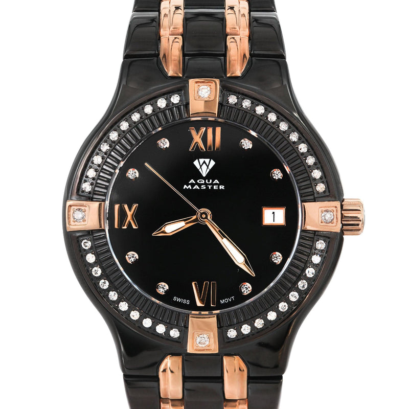 Mens Two Tone Rose Diamond Watch | Appx. 1.04 Carats
