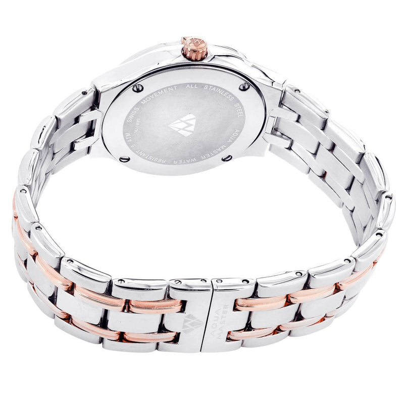 Womens Rose Gold Tone Diamond Watch | Appx 0.64 Carats