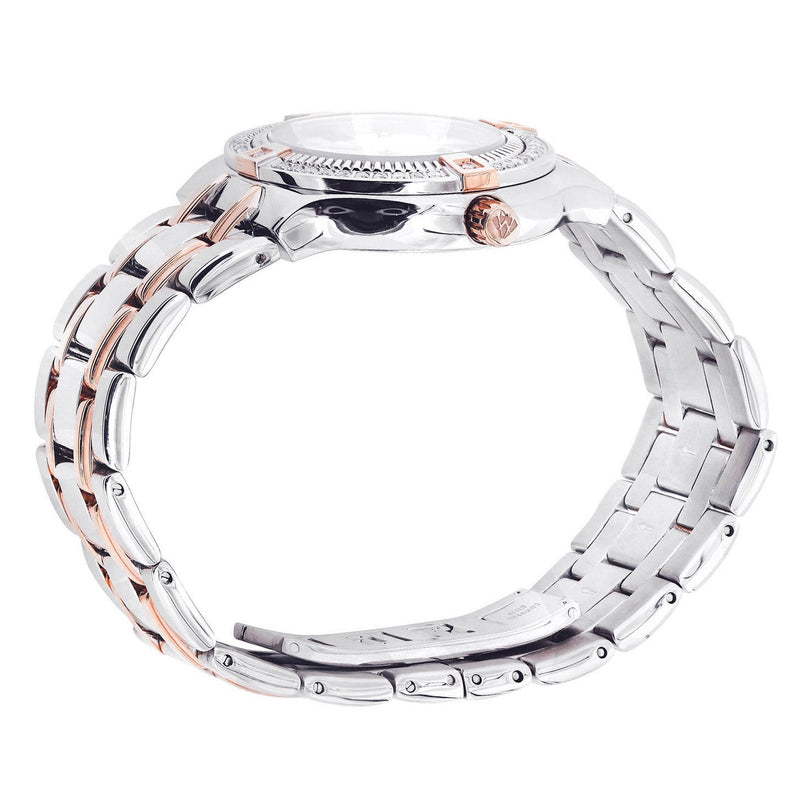 Womens Rose Gold Tone Diamond Watch | Appx 0.64 Carats