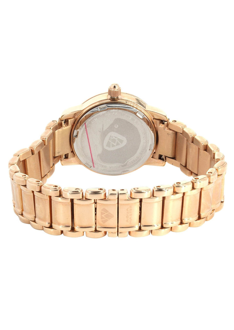Womens Rose Gold Tone Diamond Watch | Appx 0.53 Carats