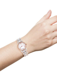 Womens Rose Gold Tone Diamond Watch | Appx 0.54 Carats