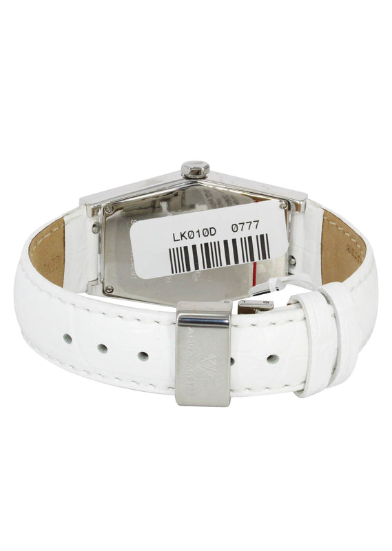 Mens White Gold Tone Diamond Watch | Appx. 1.5 Carats