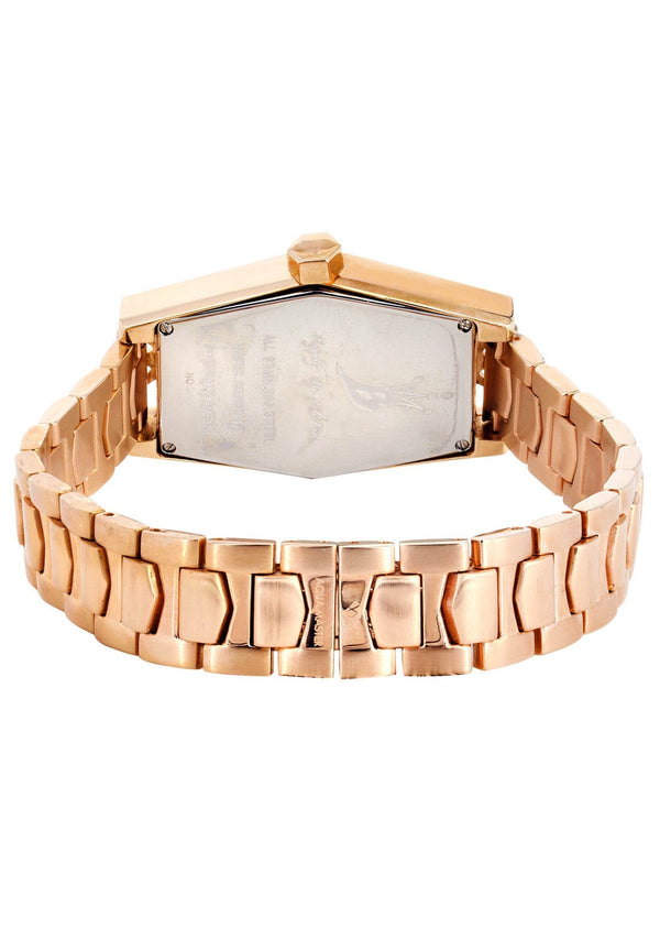 Womens Rose Gold Tone Diamond Watch | Appx  1.5 Carats