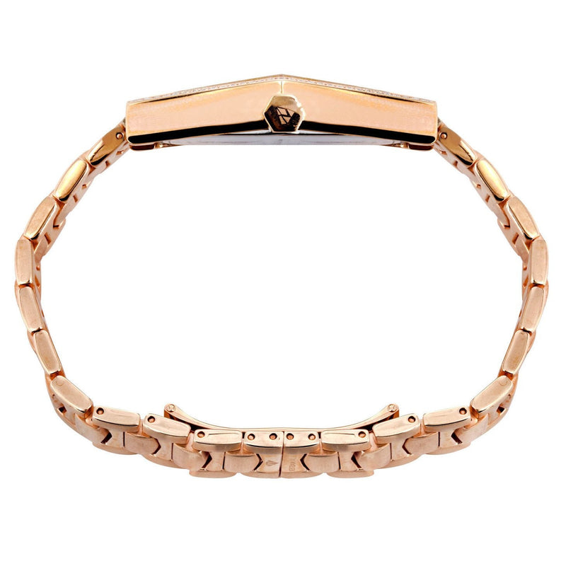 Womens Rose Gold Tone Diamond Watch | Appx  1.5 Carats