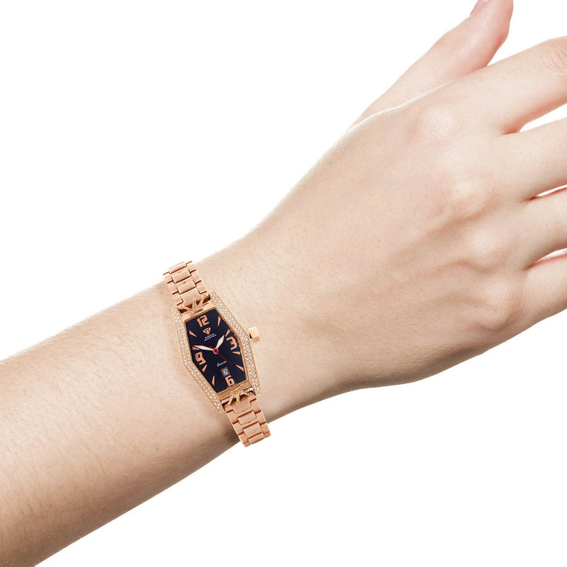 Womens Rose Gold Tone Diamond Watch | Appx 1.51 Carats