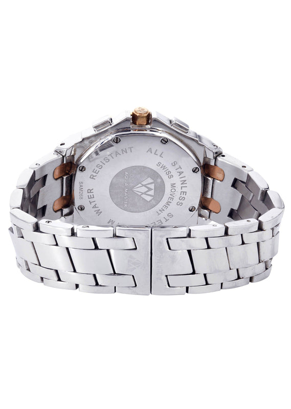 Mens Two Tone Diamond Watch | Appx. 1.5 Carats
