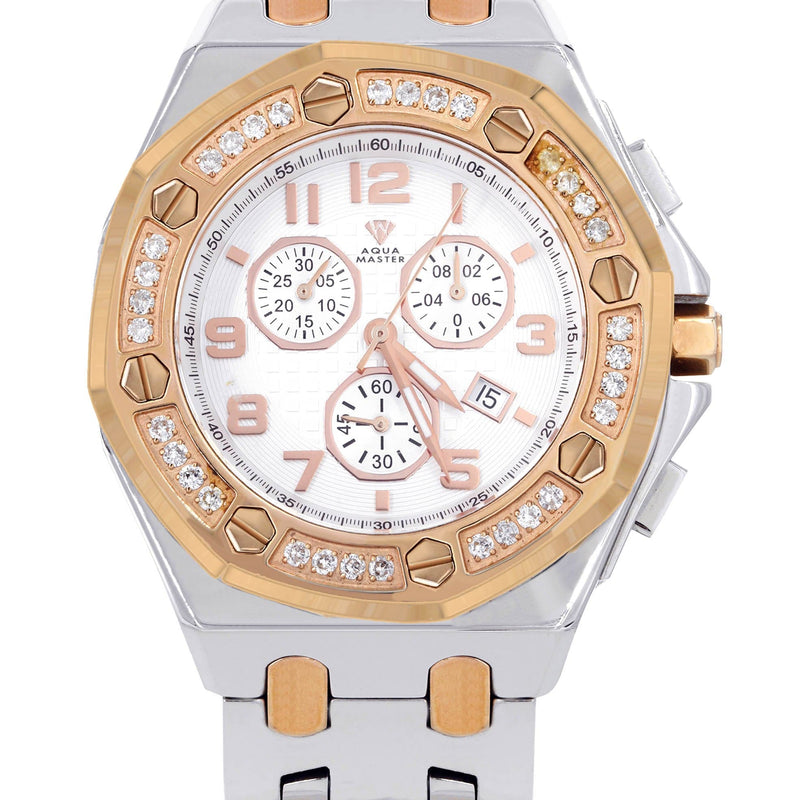 Mens Two Tone Diamond Watch | Appx. 1.5 Carats
