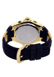 Mens Yellow Gold Tone Diamond Watch | Appx. 0.26 Carats