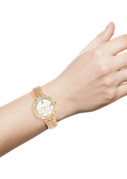 Womens Rose Gold Tone Diamond Watch | Appx 0.86 Carats