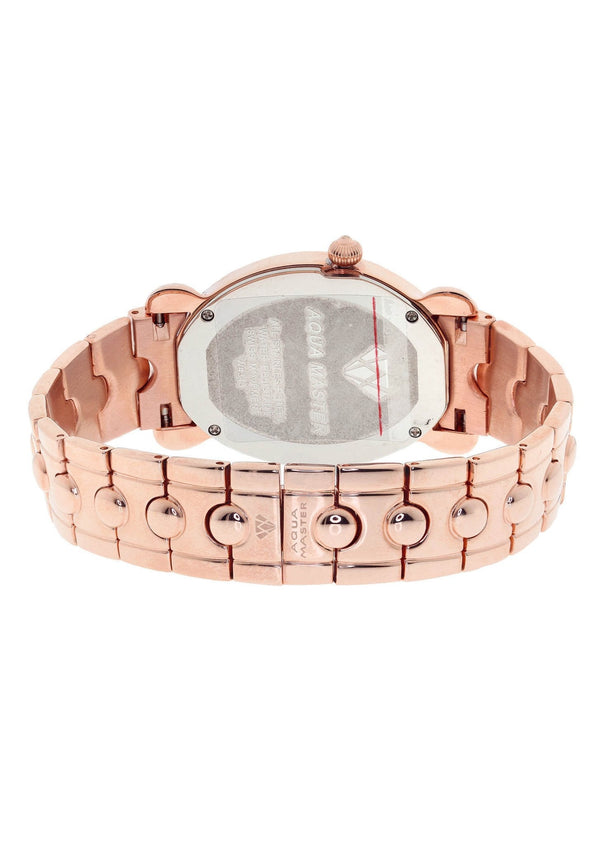 Womens Rose Gold Tone Diamond Watch | Appx 1.02 Carats