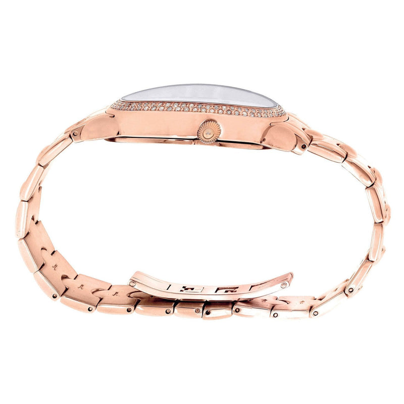 Womens Rose Gold Tone Diamond Watch | Appx 1.02 Carats