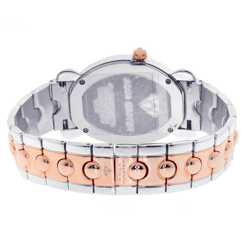 Womens Rose Gold Tone Diamond Watch | Appx 1.01 Carats