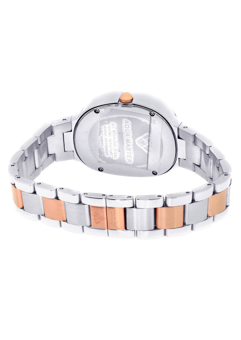 Womens Rose Gold Tone Diamond Watch | Appx 0.87 Carats
