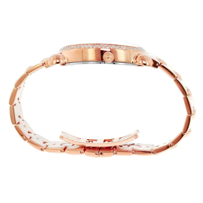 Womens Rose Gold Tone Diamond Watch | Appx 0.7 Carats