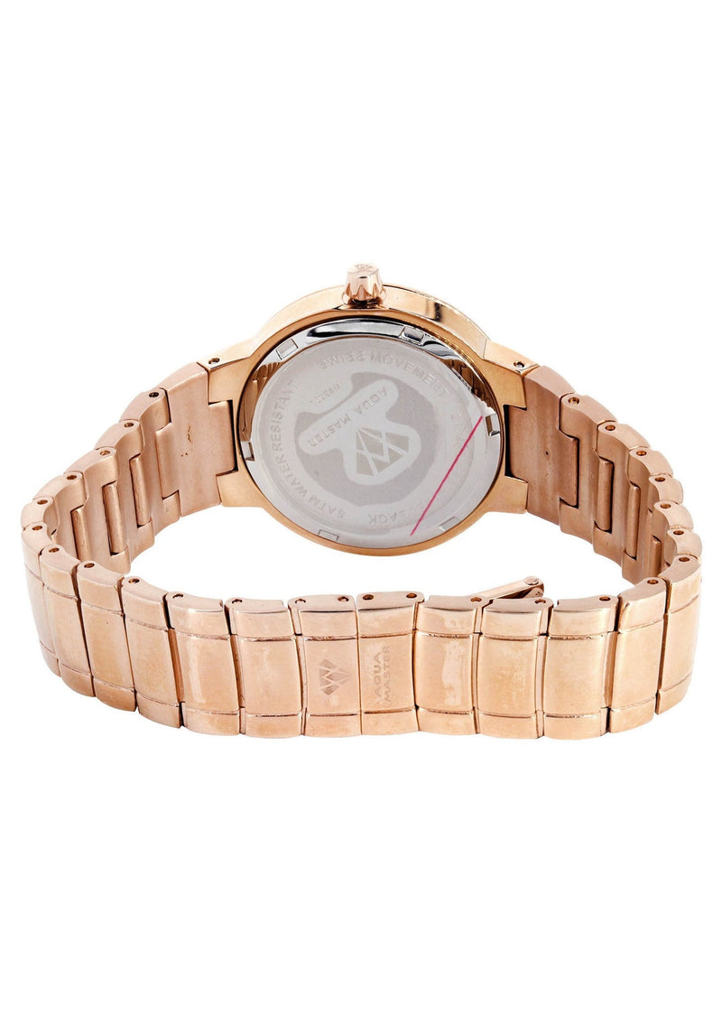 Womens Rose Gold Tone Diamond Watch | Appx 0.67 Carats