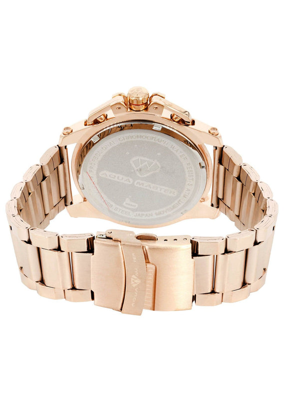 Mens Rose Gold Tone Diamond Watch | Appx. 0.24 Carats