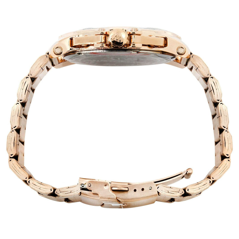 Mens Rose Gold Tone Diamond Watch | Appx. 0.24 Carats