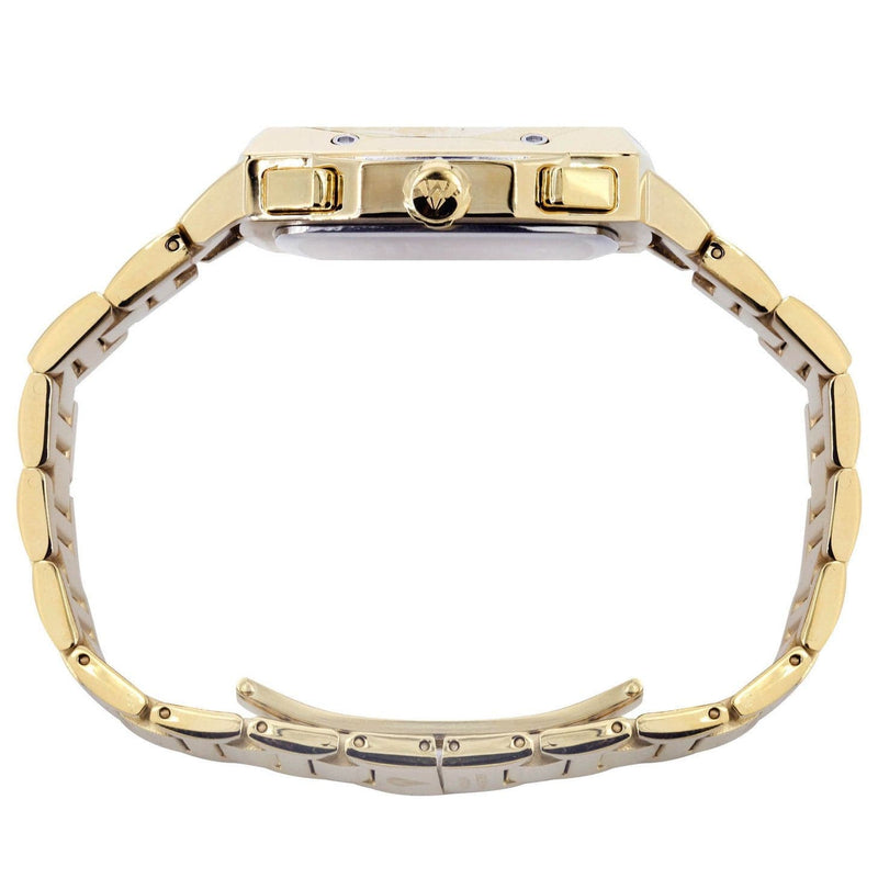 Mens Yellow Gold Tone Diamond Watch | Appx. 0.28 Carats