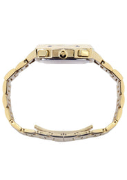 Mens Yellow Gold Tone Diamond Watch | Appx. 0.28 Carats