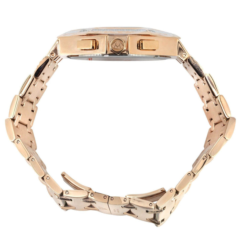 Mens Rose Gold Tone Diamond Watch | Appx. 0.245 Carats