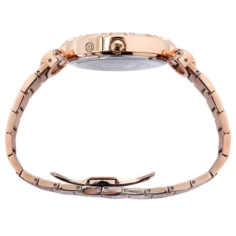 Womens Rose Gold Tone Diamond Watch | Appx 0.15 Carats